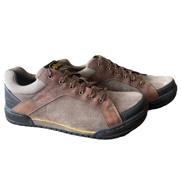 Ahnu Mens Size 9.5 Brown Leather Outdoor Hiking Sneaker Shoes F19616E - Picture 12 of 13